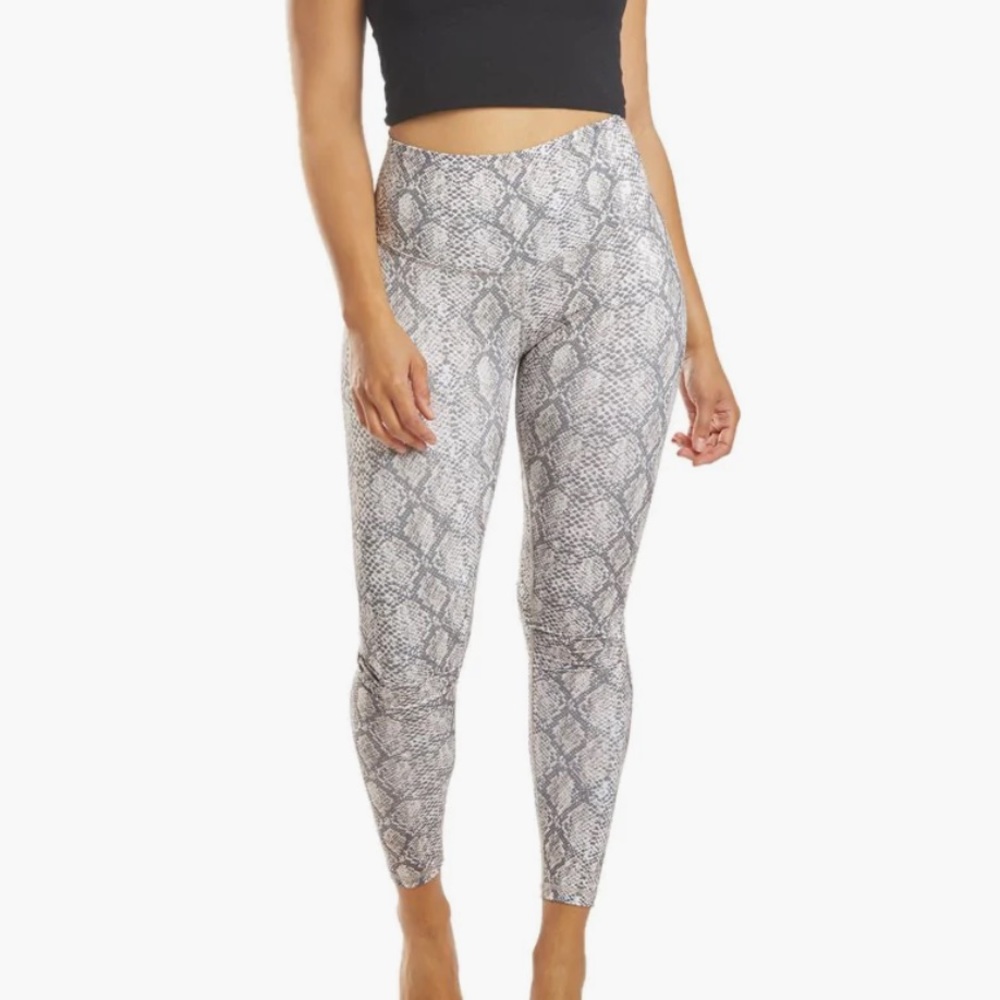 DYI snake print leggings